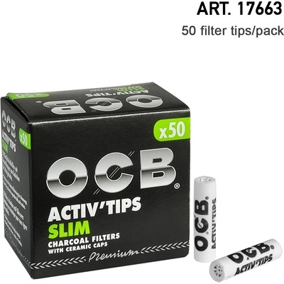 OCB active tips filtry 7 mm 50 ks – Zbozi.Blesk.cz