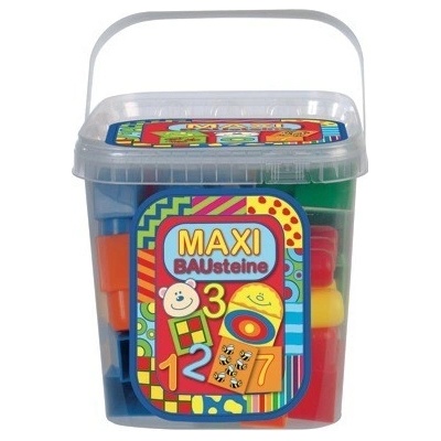 Dohány 676 Kostky maxi bloks čísla ve vědru 34 ks