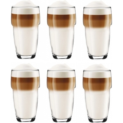 Poháre na caffe latte 6 x 250 ml