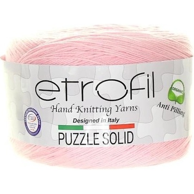 Etrofil Puzzle Solid světle růžová PS008