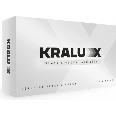 KRALUX Sérum na vrátenie farby a podporu rastu vlasov a fúzov 2 x 15 ml