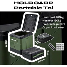 Holdcarp Skladacia prenosná toaleta Portable Toi