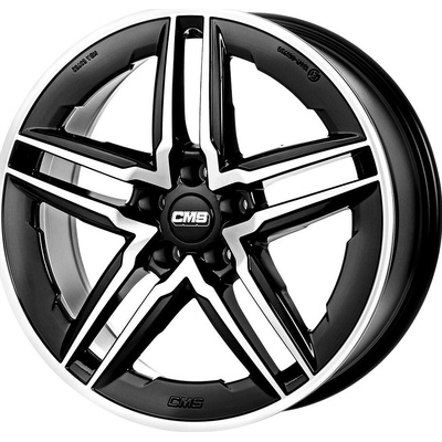 CMS C29 8x19 5x112 ET28 diamond black gloss