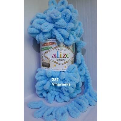 Alize Puffy 287 svetlá modrá