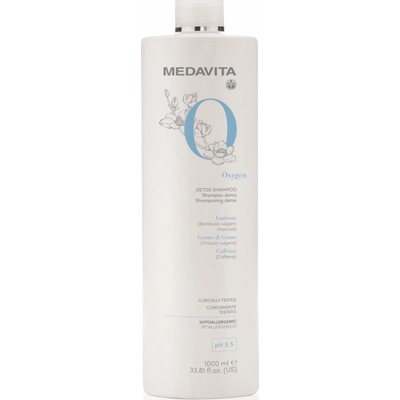 Medavita Detox Shampoo revitalizační pro buněčnou obnovu a okysličení pokožky 1000 ml