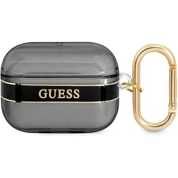 Guess Калъф Guess GUAPHHTSK за AirPods Pro. черен, Strap Collection (GUE002015-0)