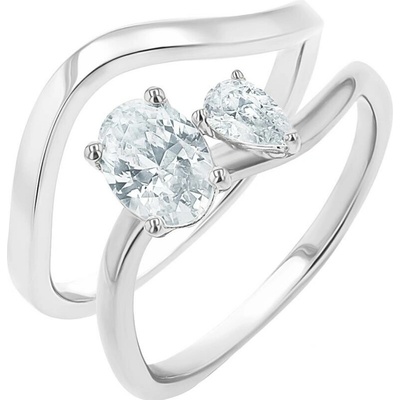 Eppi zásnubný set prsteňov s diamantmi Flora RE48922