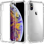 Apple Силиконов калъф с подсилени ръбове за Apple iPhone X/iPhone XS - Прозрачен KP23570