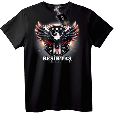 NOONEBRAND Тениска Beşiktaş Орел - 3XL, White