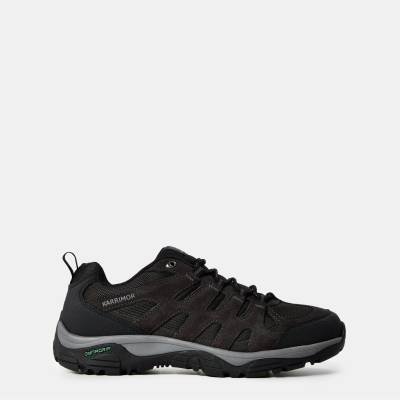 Karrimor Мъжки обувки Karrimor Summit Leather Walking Shoes Mens - Charcoal