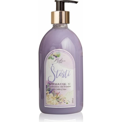Bohemia Gifts & Cosmetics Domeček Štěstí sprchový gél 3v1 500 ml