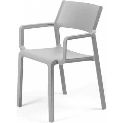 Židle s područkami NARDI TRILL šedá