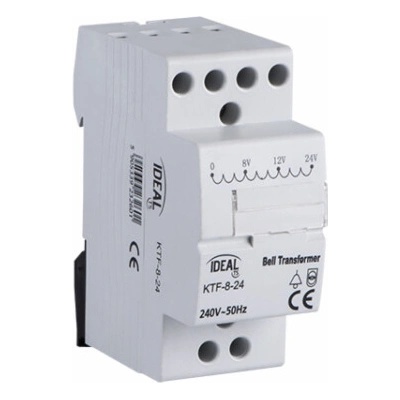 Zvonkový transformátor 220-240V/8,12,24VAC Kanlux KTF-8-24 23260