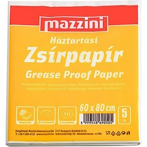 MAZZINI Маслоустойчива хартия MAZZINI 60x80cm 5 листа 103037 (103037)