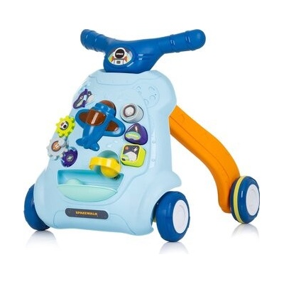 CHIPOLINO Chodítko interaktivní Plane Blue
