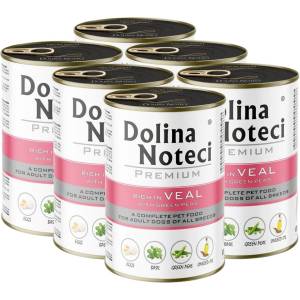 Dolina Noteci Premium Rich in Veal with Green Peas 6 x 400 г