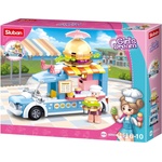 Sluban Конструктор Sluban Girl's Dream - Ван за бургери, 154 части (M38-B0993B)