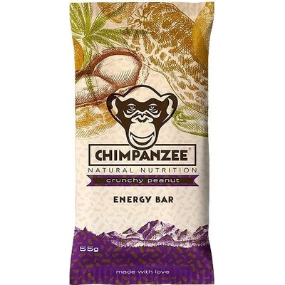 Chimpanzee Energy Bar Crunchy Peanut 55 g