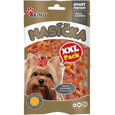 Akinu MASÍČKA Kuracie prúžky maškrta pre psov XXL 90 g