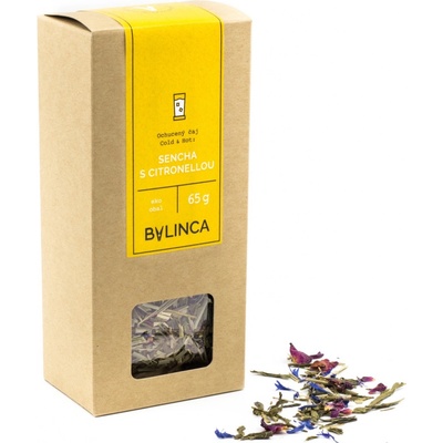 Bylinca ochucený čaj Sencha Bio s citronellou 65 g