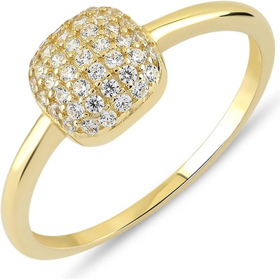 Lillian Vassago zlatý prsten se zirkony LLV06 GR060