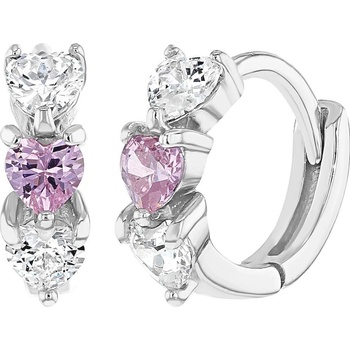 Olivie Russo detské strieborné náušnice SISSI 2006