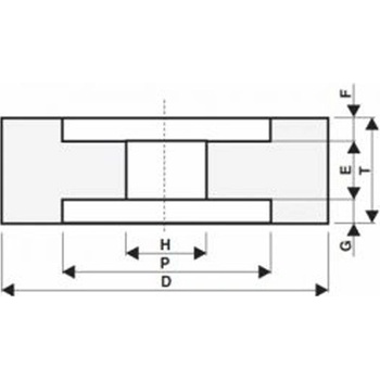 Tyrolit Brusný kotouč 450 x 76 x 203,2 - 280 x 10 / 20 mm 98A462I12V40 T34162946