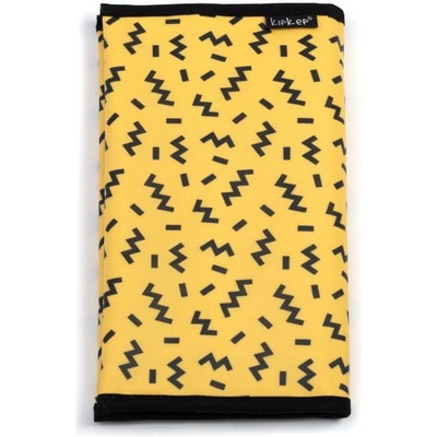 KipKep Púzdro na plienky Diaper Wallet Memphis Yellow