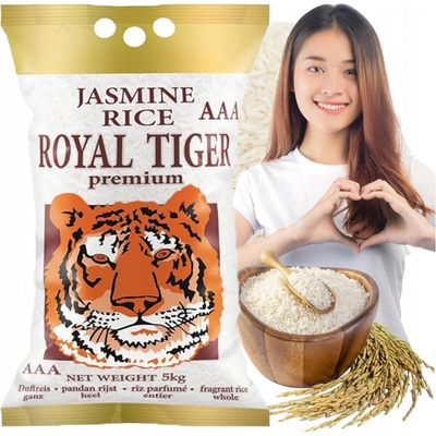 Royal Tiger Jasmínová rýže 5 kg – Zboží Dáma