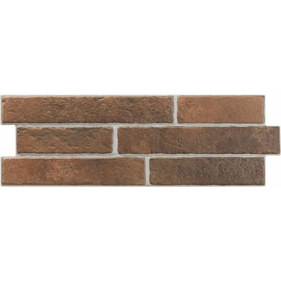 Ecoceramic Apalache caldera 17 x 52 cm červená 1,33m²