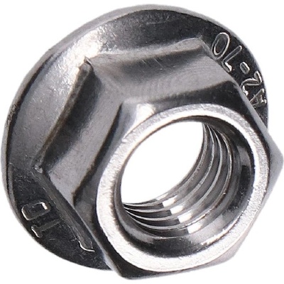 nerezová matica (M10), podobné DIN6923 /AISI304 – Zbozi.Blesk.cz