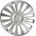 Versaco Тасове за джанти 16'' Versaco Luxury Silver