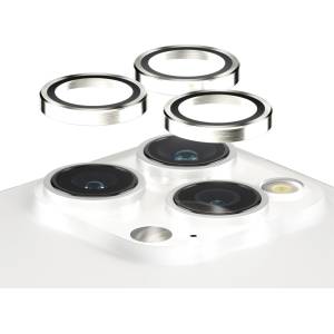Panzer Протектор за камера PanzerGlass Hoops за iPhone 15 Pro/ProMax - Бял