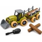 EmonaMall Детски трактор дървовоз за сглобяване EmonaMall - Код W5787 (W5787-201165858-2002011658582)