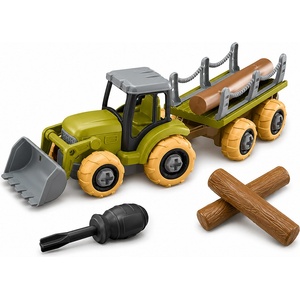 EmonaMall Детски трактор дървовоз за сглобяване EmonaMall - Код W5787 (W5787-201165858-2002011658582)