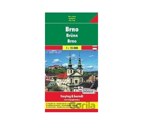 Plán města Brno centrum