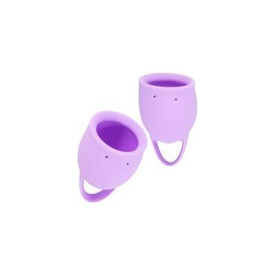 LOLA GAMES Комплект менструални чашки Natural Wellness Лавандулова орхидея 2 бр (P26757)