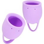 LOLA GAMES Комплект менструални чашки Natural Wellness Лавандулова орхидея 2 бр (P26757)