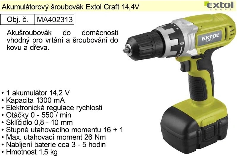 Extol Craft 402313