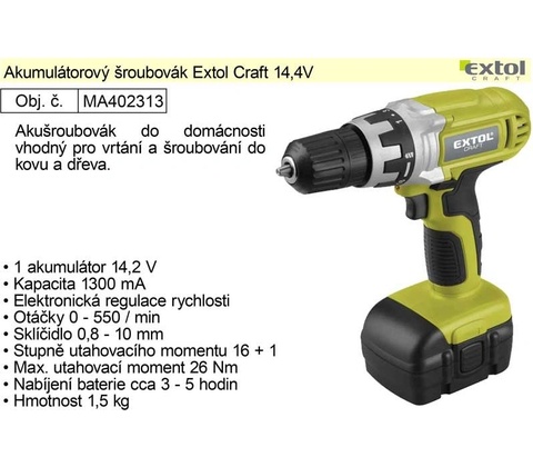 Extol Craft 402313
