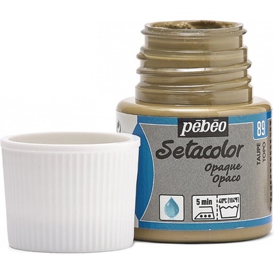 Pébéo Setacolor opaque farba na textil 89 taupe 45 ml