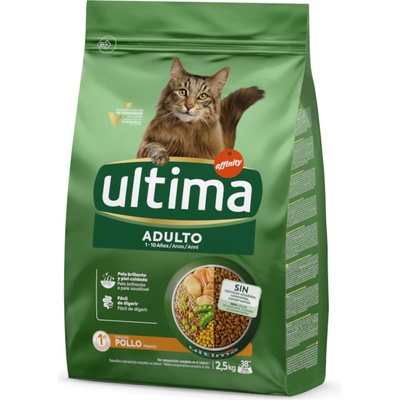 Ultima Cat Adult kuracie 2 x 2,5 kg