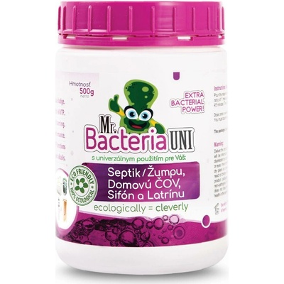 Slovakia Trend Strend Pro 311017MB Aktivátor Mr.Bacteria UNI 4v1, do septiku, sifónu, ČOV a latríny 500 g