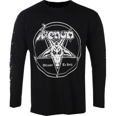 Plastic head мъжка тениска с дълъг ръкав venom - welcome to hell - (БЯЛА) - plastic head - ph13372ls