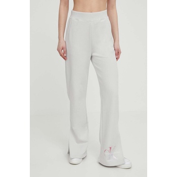 Calvin Klein Jeans Памучен спортен панталон Calvin Klein Jeans в сиво с принт J20J223422 (J20J223422)