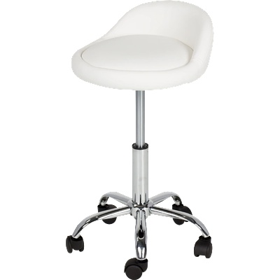 Carmen Табуретка с колелца Carmen 3067 - бял (B3521081_1)