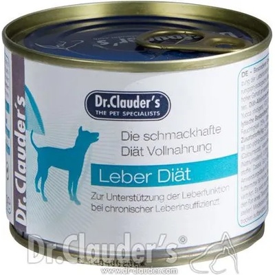 Dr.Clauder's Super Premium LPD Liver Diet - терапевтична диетична храна за кучета с хронична чернодробна недостатъчност, 2 броя х 400 гр
