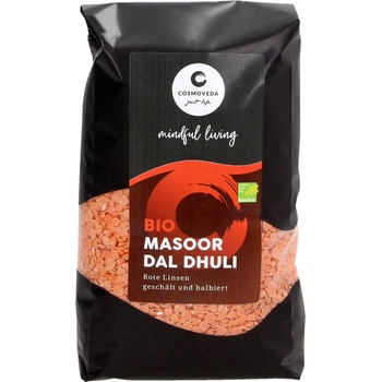 Cosmoveda Masoor Dal Dhuli - Био обелена червена леща - 500 г