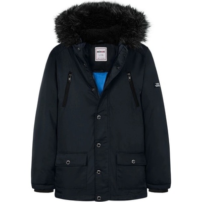 Minoti Chlapčenský kabát typu parka 11COAT 20 modrý