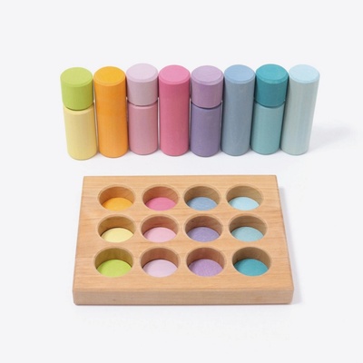 Grimm's Stohovací válečky pastel – Zboží Dáma